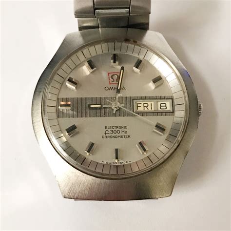 omega electronic f300hz watch